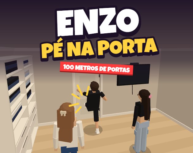 Capa de Enzo Pé na Porta