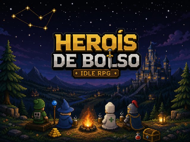 Capa de Heróis de Bolso